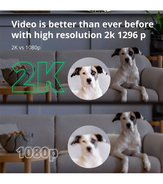 Камера AQARA Camera Hub G3/Камера+ управления/Управление жестами/Камера 360/2K 2304х1296p/Протокол связи:Zigbee/WiFi/Питание:USB-C/белый CH-H03