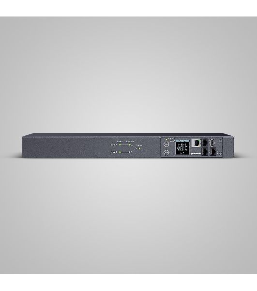 Блок распределения питания ATS CyberPower 1U type, 16Amp, plug IEC 320 C20, (8) IEC 320 C13 (2) IEC 320 C19