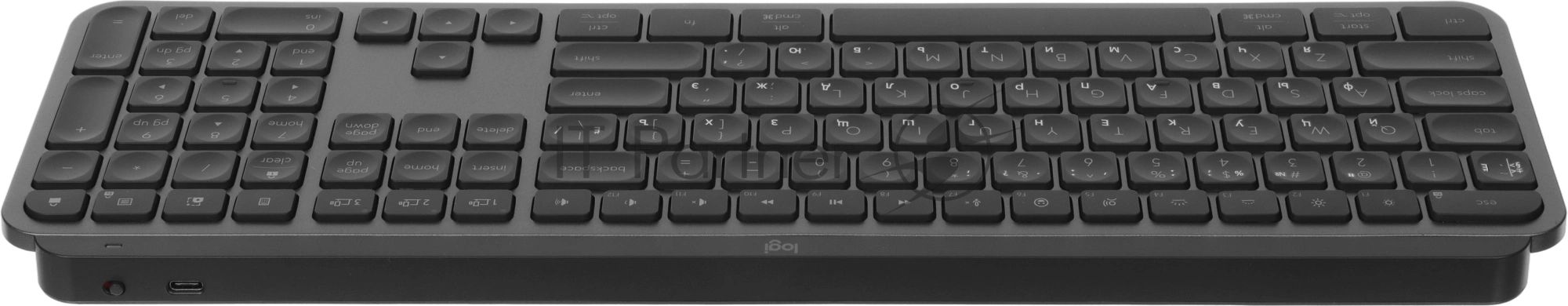 Комплект клавиатура+мышь Logitech MX Keys S Combo беспроводной, USB, 8000 DPI, серый