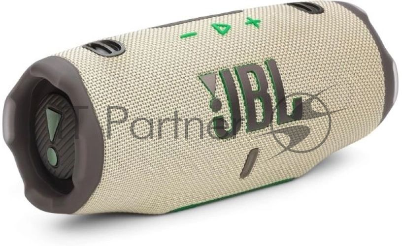 Колонка портативная JBL Charge 6 бежевый/зеленый 45W 1.0 BT 10м 7500mAh (JBLCHARGE6SAND)