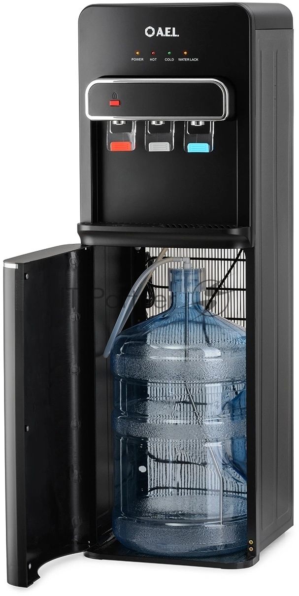 Кулер для воды AEL LC-AEL-804a нижняя загрузка, нагрев 90 °С, охлаждение 10 °С, черный