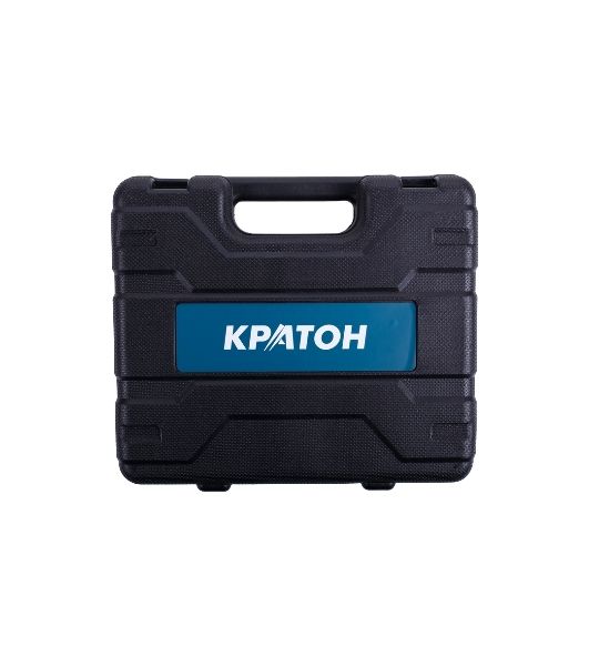 Дрель-шуруповерт Кратон CD-18-Li-2,0, 18 В, 2 Ач, 32 Нм, щеточный