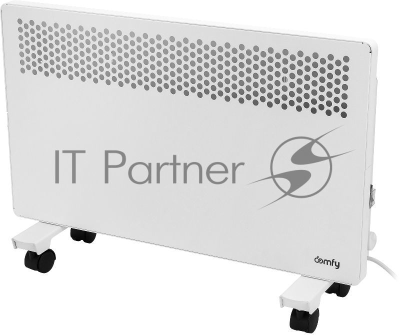 Конвектор электрический Domfy DCW-CH1010, 1000Вт, белый