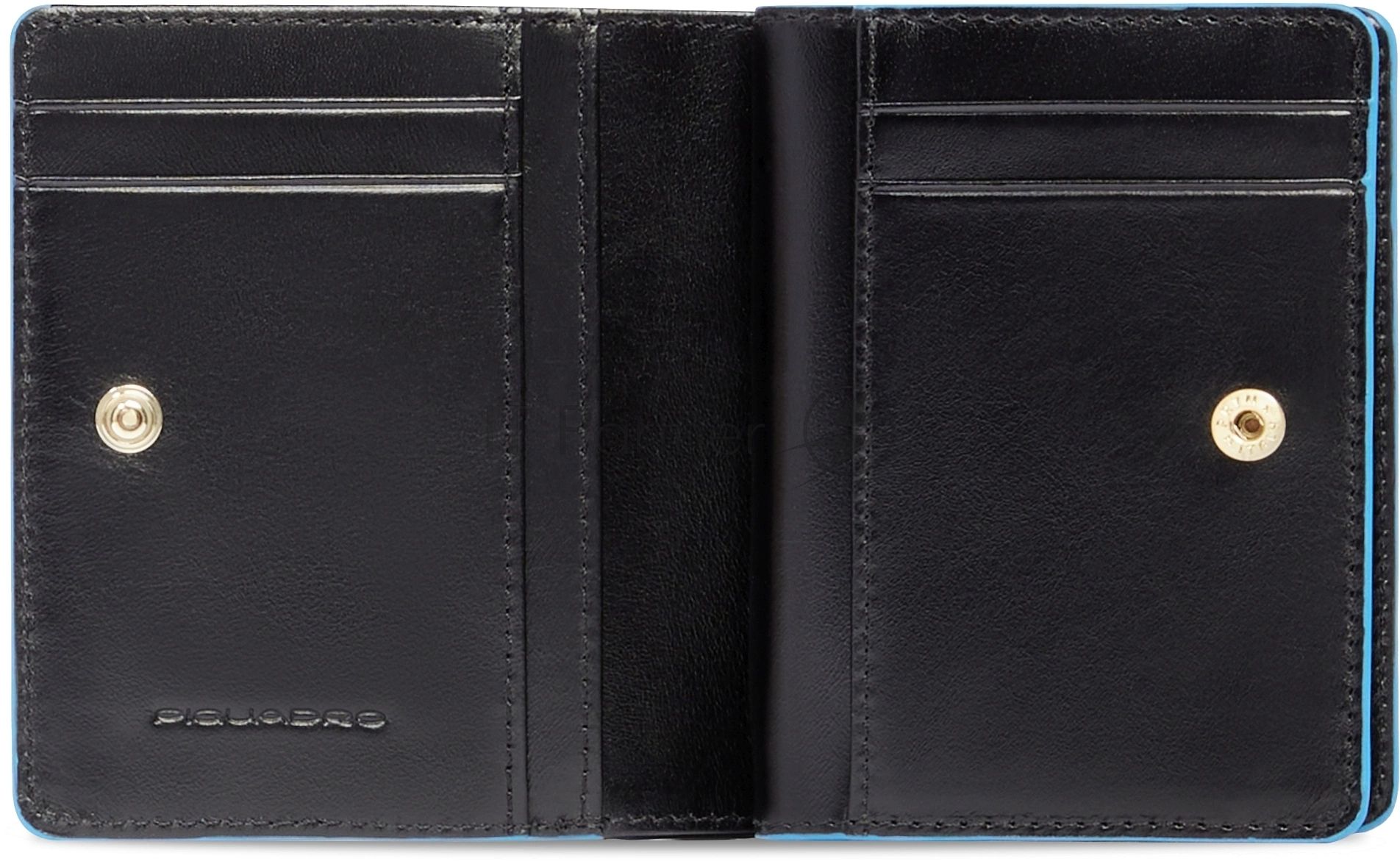 Кошелек женский Piquadro Blue Square PD6660B2R/N черный натур.кожа