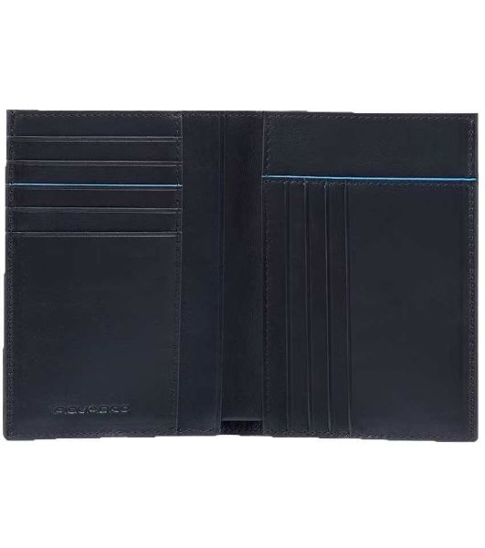 Кошелек мужской Piquadro Blue Square Revamp PU1393B2VR/BLU синий натур.кожа