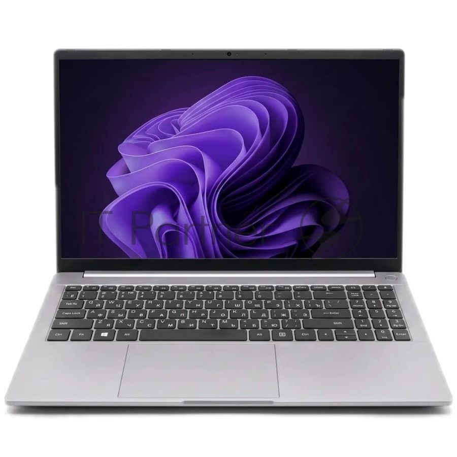 Ноутбук Hiper FACTUM W15D/15.6"/IPS/AMD Ryzen 5 7430U/16Gb/512Gb SSD/AMD Radeon Graphics/Windows 11 Pro/серый/1.8kg