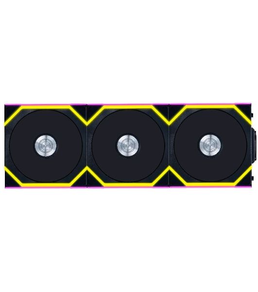 Комплект вентиляторов для корпуса Lian Li Uni Fan SL Wireless 120 черный (G99.12SL1W3B.00)