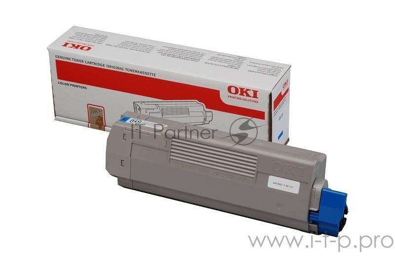 Картридж лазерный Oki C610 6K (cyan)
