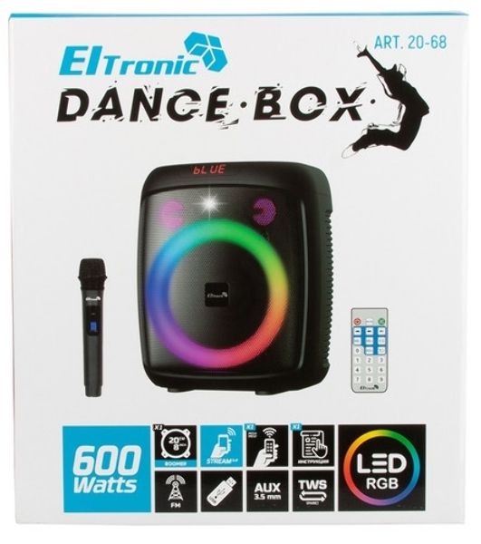 Колонка ELTRONIC 08" (20-82 HOME SOUND) динамик 6шт/2х8"; 2х4"; 2х1.5" комплект 2 колонки (белая)