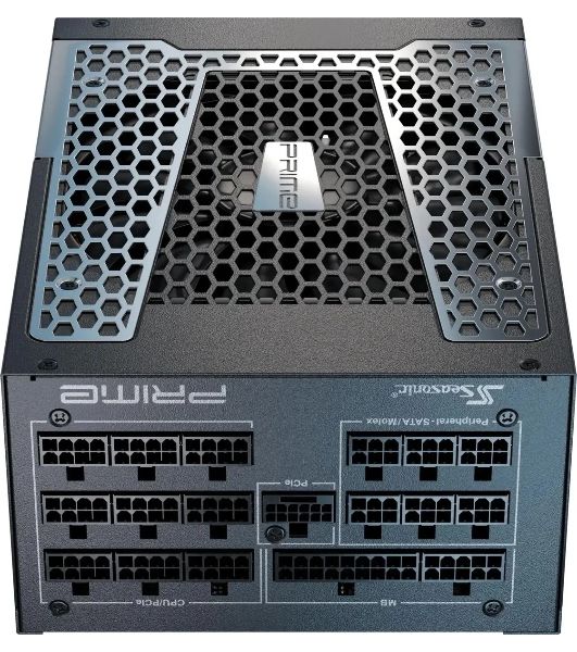 Блок питания Seasonic ATX 1300W PRIME TX-1300 Gen.5 80 PLUS titanium (20+4pin) APFC 135мм fan 18xSATA Cab Manag RTL