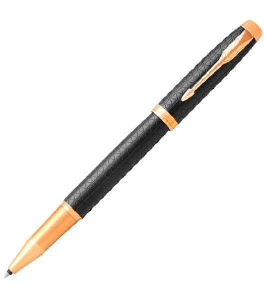 Ручка роллер Parker IM Premium T323 (CW1931660) Black GT, F, черные чернила, подарочная коробка
