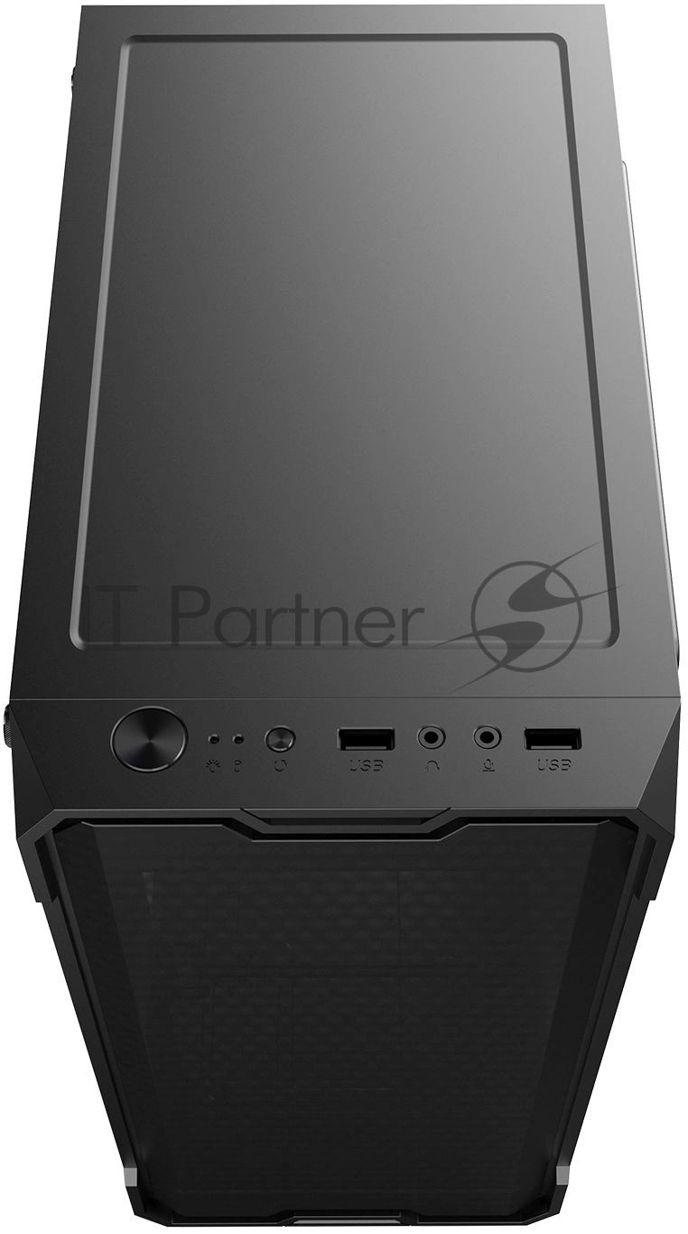 Корпус Bloody CC-129-BK, Mini-Tower, чёрный