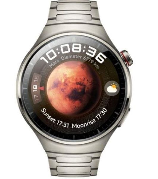 Умные часы Huawei Watch 4 Pro MDS-AL00, 1.5" AMOLED, 4G, eSIM, Bluetooth, WR50, титановый