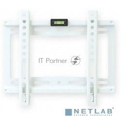 Кронштейн Kromax IDEAL-5 White, 15"-47", max 40 кг, настенный, VESA 200x200 мм, тонкий профиль