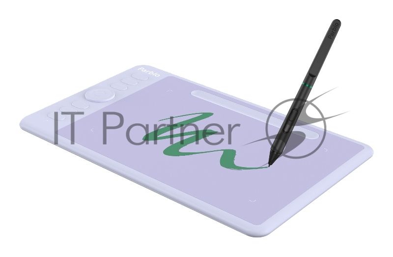 Графический планшет Parblo Intangbo S USB Type-C пурпурный