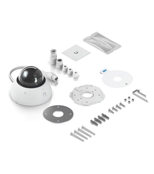 Камера видеонаблюдения Ubiquiti UniFi Protect Camera AI Dome 4K (8Mp), 30 к/с, 109,9°, ИК-подсветка до 40 м