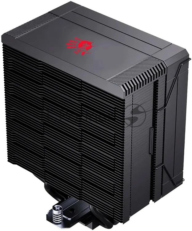 Устройство охлаждения(кулер) Bloody AC-12 Soc-AM5/AM4/1200/1700/1851 черный 4-pin 14-26dB Al+Cu 230W 582gr Ret (AC-12-230-BK)