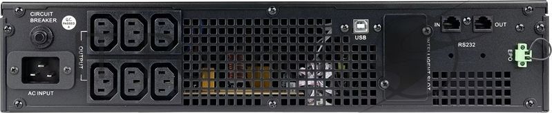 SMARTWATT ИБП Онлайн, мощность 3000/2700 ВА/Вт, стоечный/напольный, LCD дисплей, IEC13 - 6 шт., встроенные АКБ