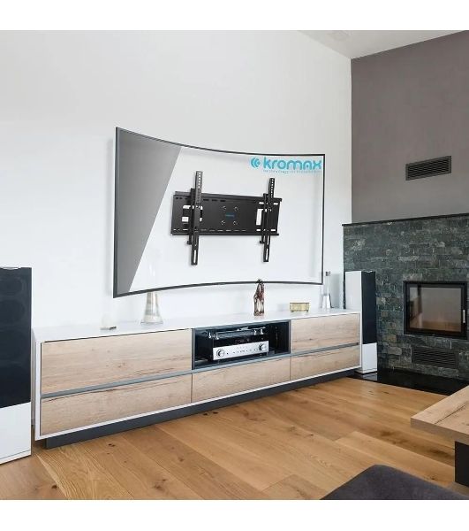 Кронштейн Kromax ATLANTIS-80 черный для LED/LCD телевизоров 32"-75", max 50 кг, настенный
