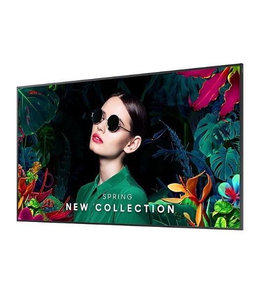 Панель Samsung QM75C черный, 75", VA, 3840 x 2160, 500 кд/м2, 24/7, 4000:1, Tizen 7.0, 178/178