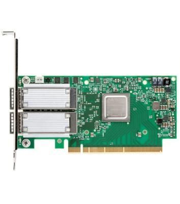 Сетевая карта Infiniband ConnectX®-5 Ex VPI adapter card, EDR IB (100Gb/s) and 100GbE, dual-port QSFP28, PCIe4.0 x16, tall bracket