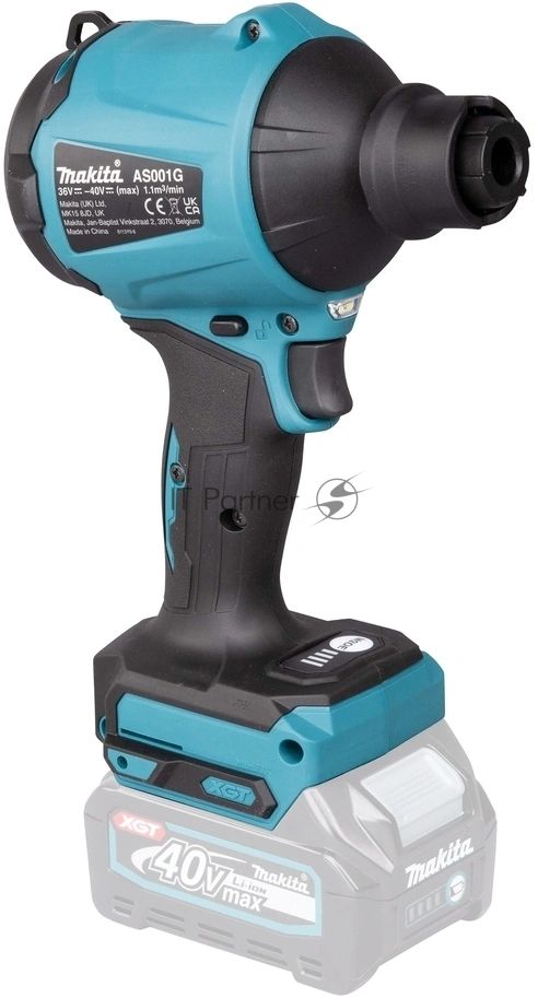 Воздуходувка Makita AS001GZ пит.:от аккум. бирюзовый/черный
