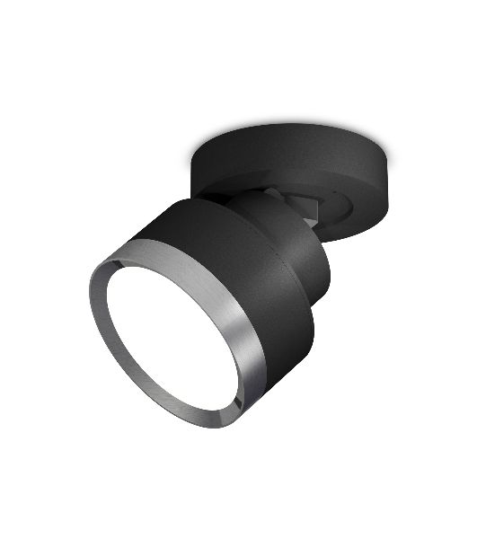 Светильник Ambrella Light XM8102006 SBK/PPH черный песок/графит полированный GX53 (A2229, A2106, C8102, N8133)