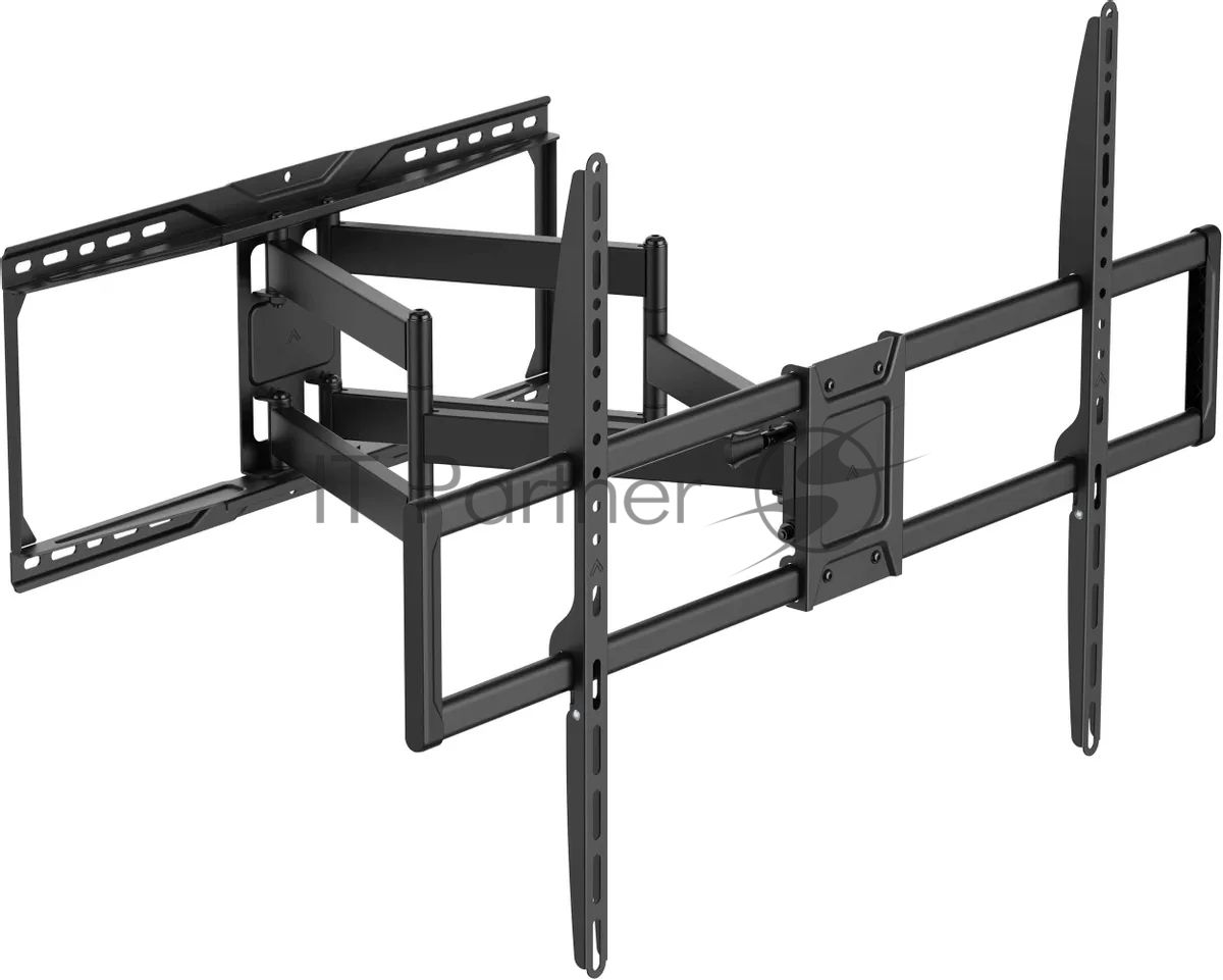 Кронштейн для телевизора Ultramounts UM968 черный 43"-105" макс.75кг настенный поворот и наклон