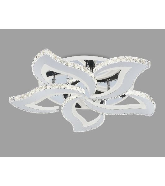 Управляемый светодиодный светильник Ambrella light FA1723/5 CH хром 105W 3000K/4200K/6400K 550*540*90 (ПДУ РАДИО 2.4G)