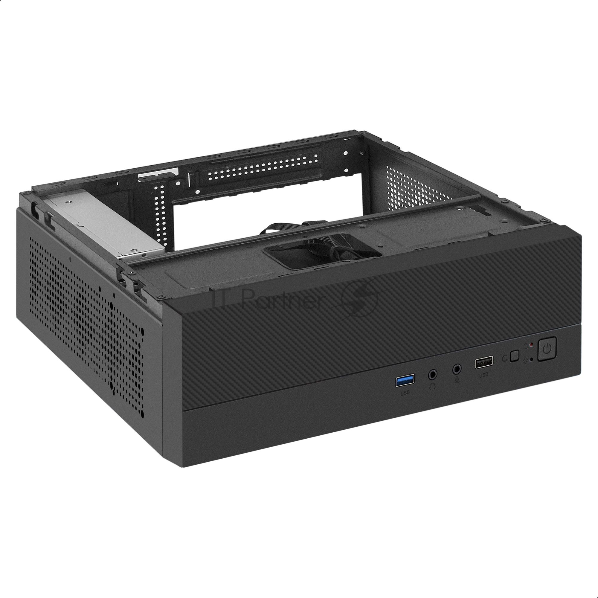 Корпус Desktop ExeGate FL-103-F300S (mini-ITX, БП F300S с вент. 4см, 1*USB+1*USB3.0, аудио, черный)