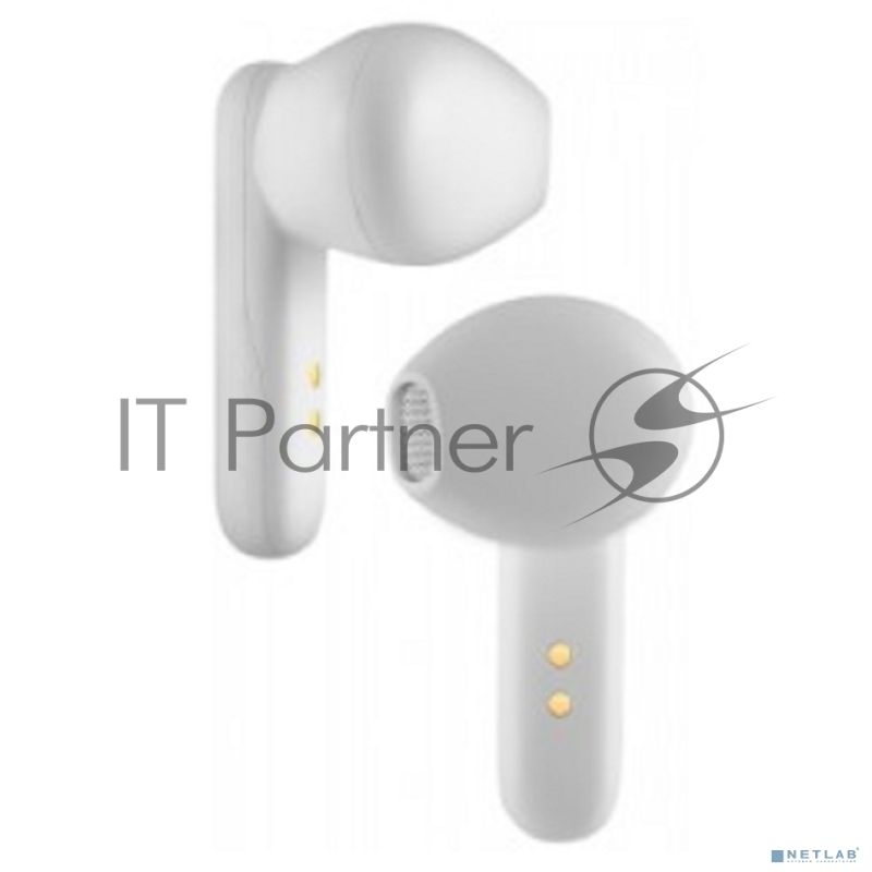 Гарнитура беспроводная Defender Twins 920 белый TWS Bluetooth