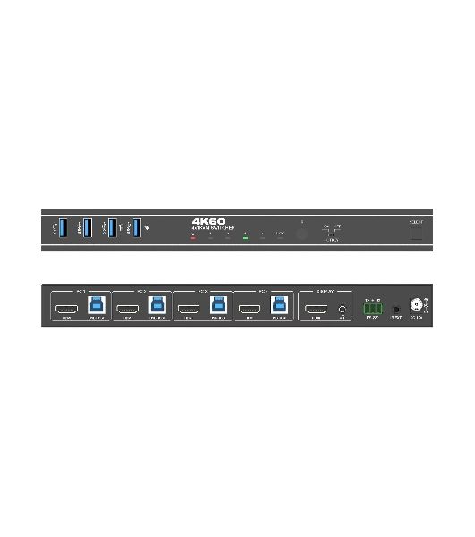 Коммутатор Infobit iSwitch 401HK 4K60 HDMI 4x1 KVM Switcher