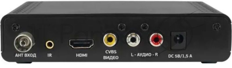 Приставка для цифрового ТВ Cadena CDT-2351SB черный, DVB-T2, DVB-T, HDMI, USB 2.0