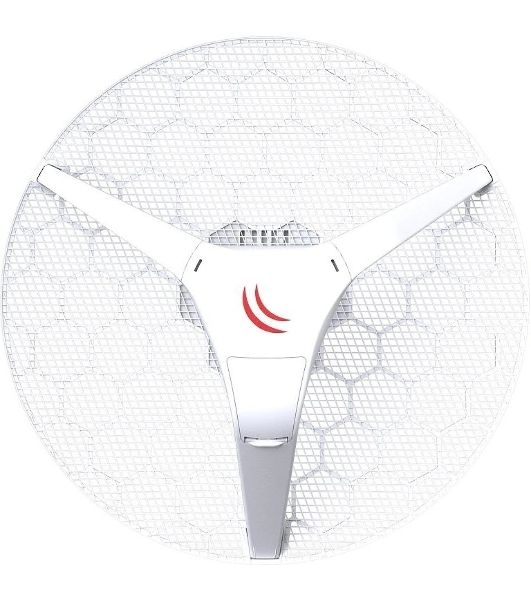 Точка доступа MikroTik RBLHG-5HPnD-XL4pack LHG XL HP5 4pack (LHG XL HP5 with 27dBi 5GHz antenna, Dual Chain High Power 802.11an wireless, 600MHz CPU,
