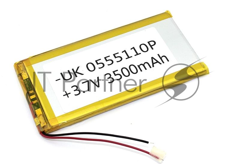 Аккумулятор Li-Pol (батарея) 5x55x110 мм 2pin 3.7V/3500mAh