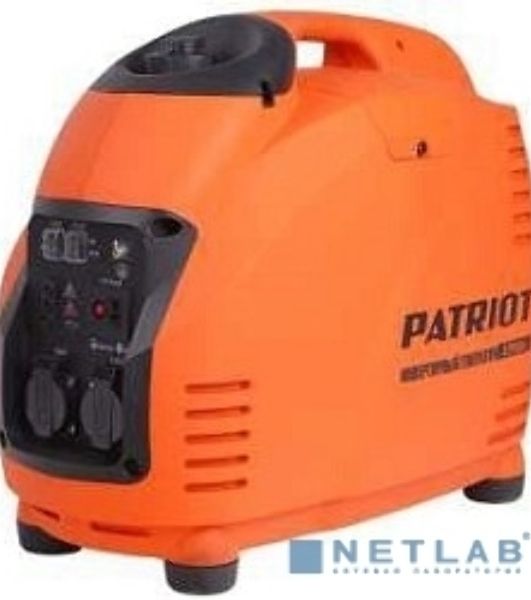 Электрогенератор бензиновый инверторный Patriot 2700i, 2.5 кВт, 60 дБ, 29 кг