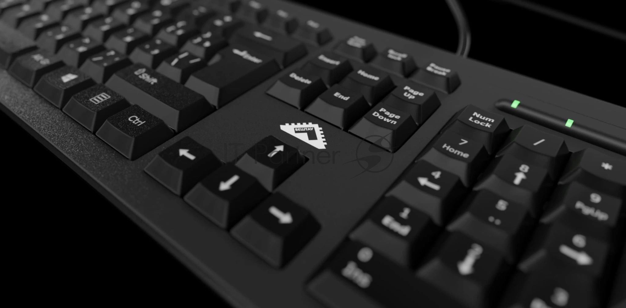 Клавиатура БЕШТАУ КЛ104РУ (SG) проводная, USB Type-A, чёрный