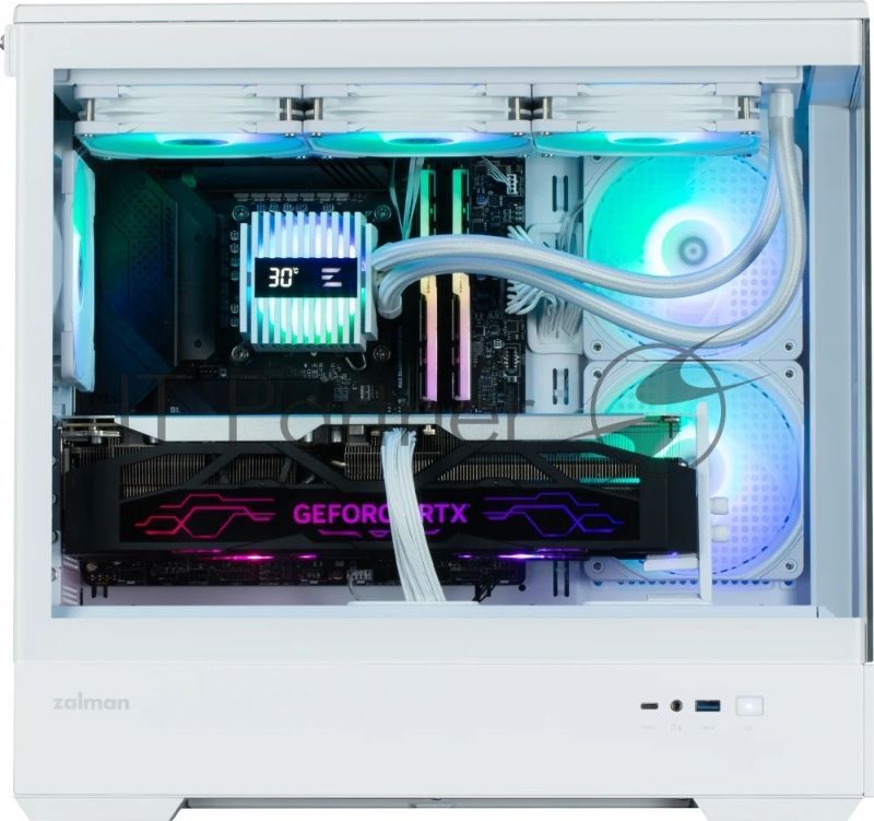 Компьютерный корпус Zalman Minitower P30 White V2 (mATX, White, без БП)