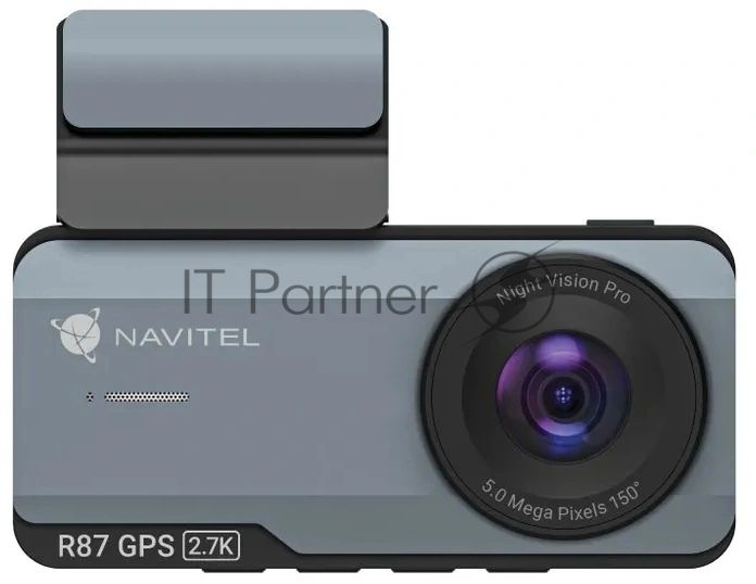 Видеорегистратор Navitel R87 GPS, 2592x1944, 3.7", GPS, Wi-Fi, G-сенсор, GPS-информатор
