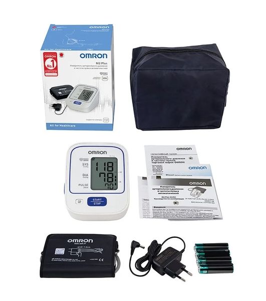 Тонометр автоматический Omron M2 Plus (ALRU)