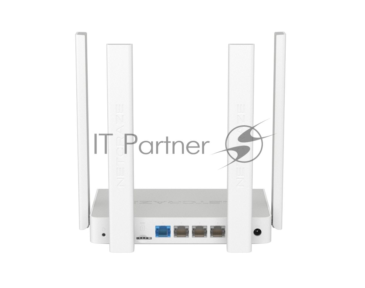 Интернет-центр Netcraze Runner 4G (NC-2212) с модемом 4G, Mesh Wi-Fi N300 и 4-портовым Smart-коммутатором