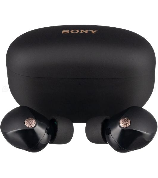 Наушники TWS Sony WF-1000XM5 черный, внутриканальные, Bluetooth, активное шумоподавление, беспроводная зарядка, до 8 ч