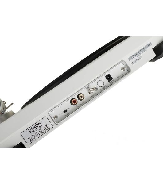 Проигрыватель винила Denon DP-400F, частично автоматический, белый
