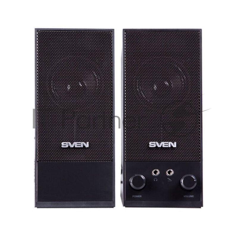 Акустическая система Sven SPS-604 2.0 черный 4Вт