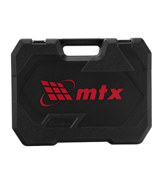 Набор инструментов, 1/2", 1/4", пластиковый кейс 76 предметов MTX