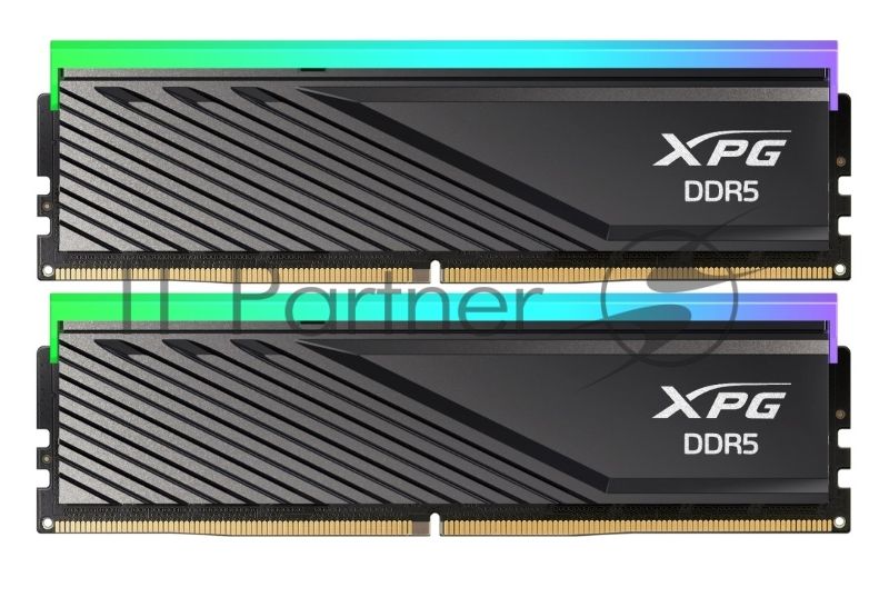 Оперативная память XPG Lancer Blade, DDR5, 32GB (2x16GB), 6000MHz, CL30, DIMM, с радиаторами, RGB, черный