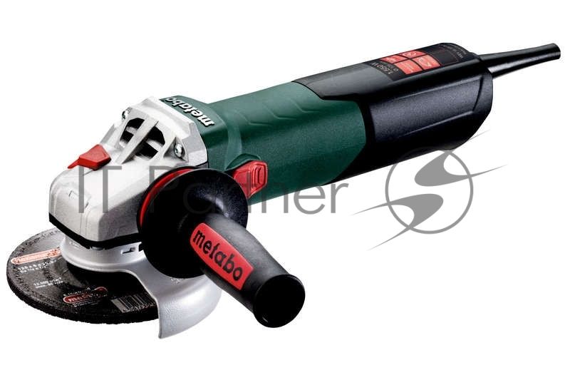 Шлифмашина угловая Metabo WEV 15-125 Quick 600468000 1550вт, 125 мм, 3.5Нм, 11000 об/мин, вес 2.5 кг