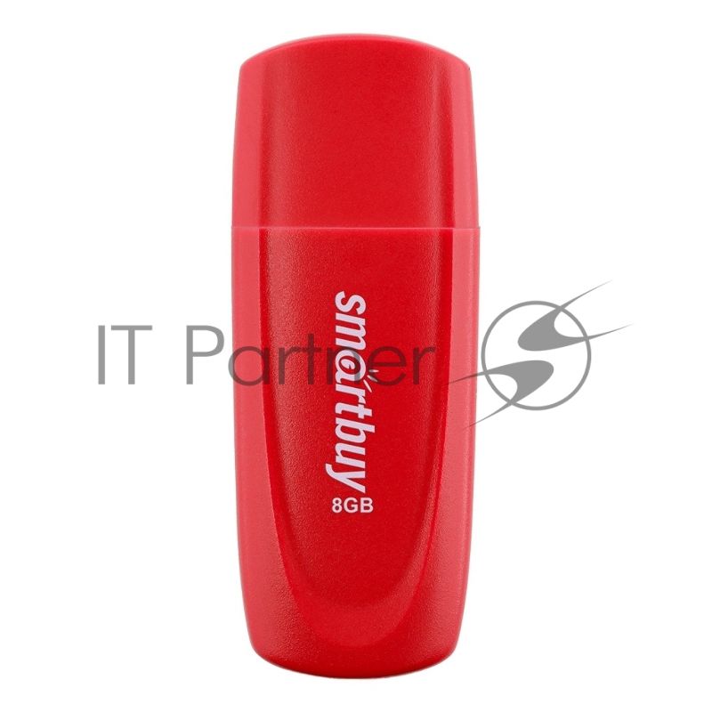 Флешка USB Smartbuy R/W USB UFD 2.0 8 Gb,Scout красный (SB008 Gb2SCR)