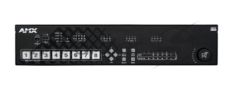 Коммутатор презентационный FG1901-16-EK AMX NCITE-813AC 8x1:3 4K60, встроенный усилитель и контроллер