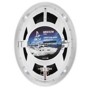 Колонки автомобильные ACV Marine MR692 90Вт 91дБ 16.5 см (6 1/2дюйм) (ком.: 2 кол.) коаксиальные двухполосные